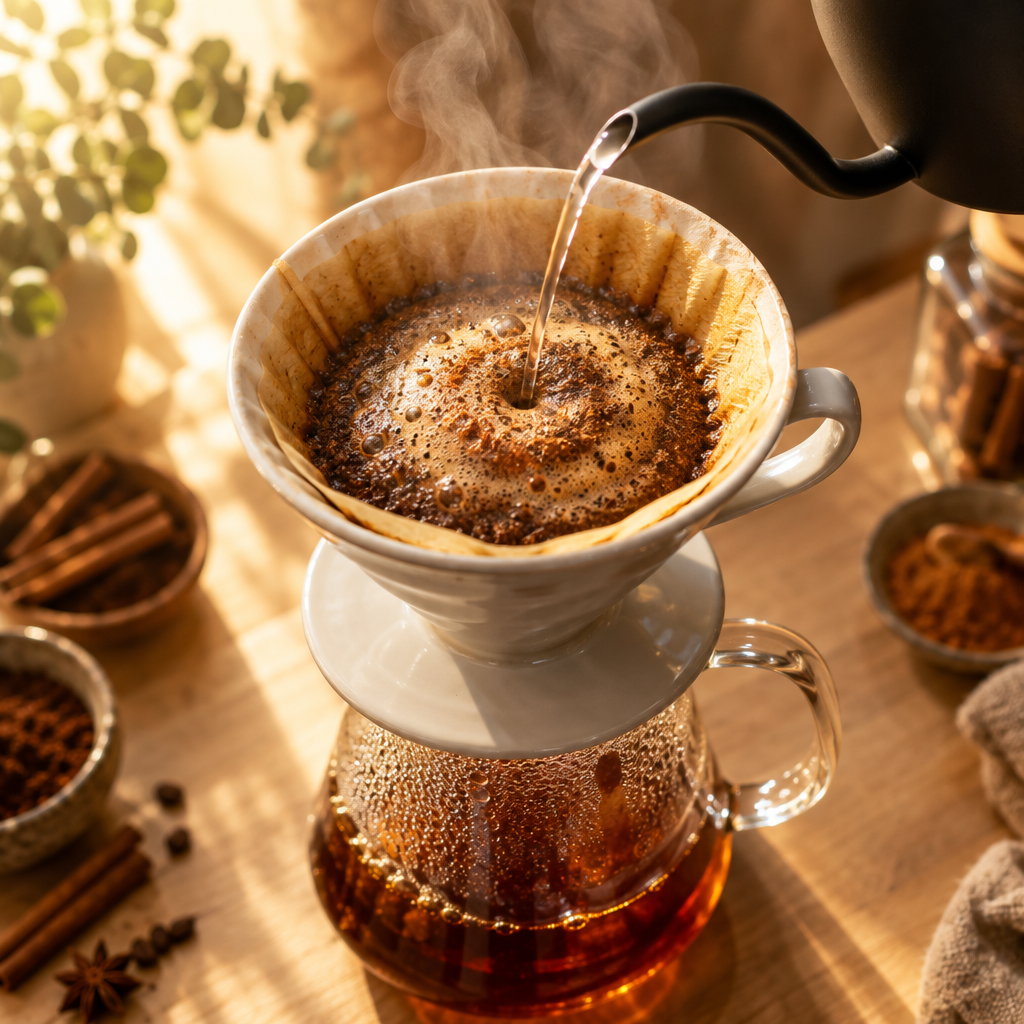 Pour Over Spiced Coffee: A Beginner's Complete Guide