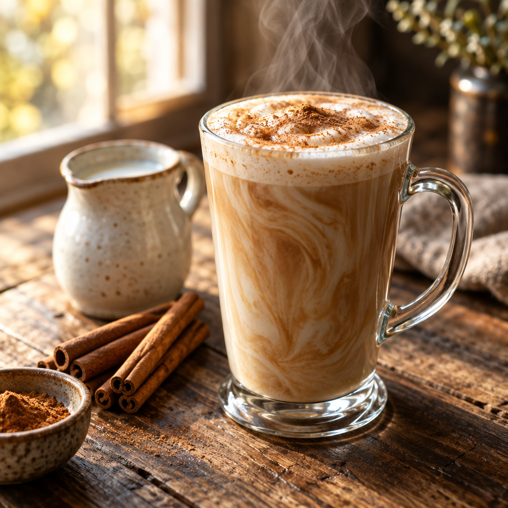 กาแฟอบเชยกับนมสดรสชาติเป็นอย่างไร? คู่มือเลือกนมและสัดส่วน